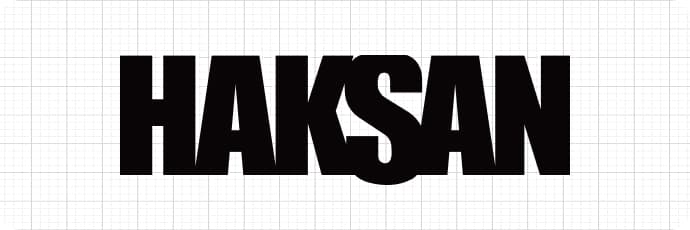 Haksan 영문 Logo